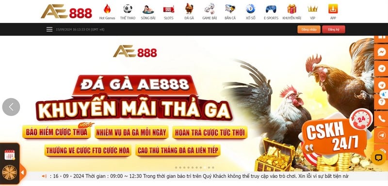 Đá Gà Ae888 - Đặt Cược Ăn Tiền Thật Với Mức Thưởng Bạc Tỷ